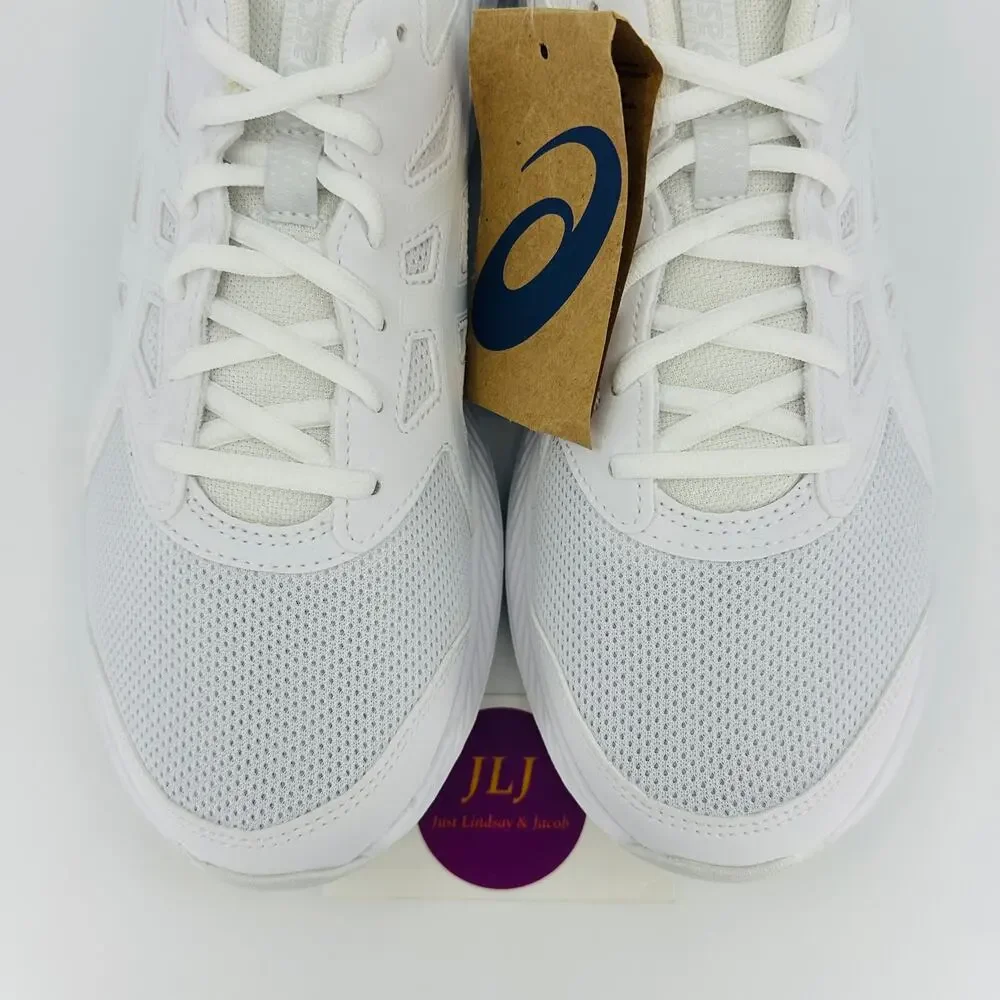 Asics Men's Jolt 4 Running Walking Sneakers 'Triple White' 1011B603 Size 9